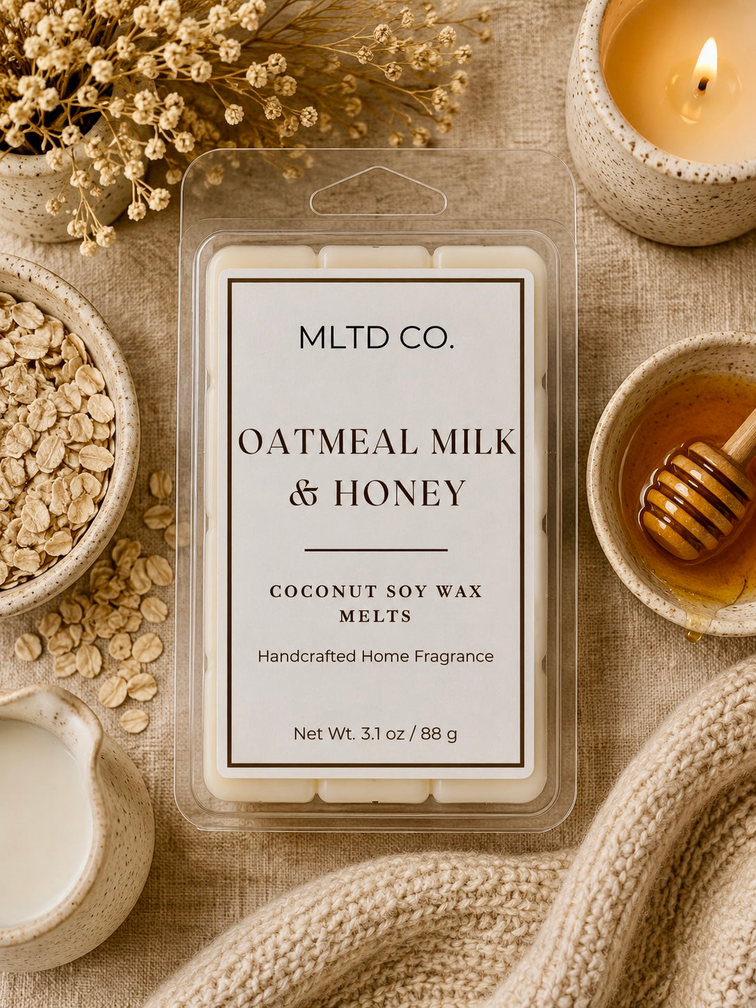 Apple Cinnamon Coconut Soy Wax Melts