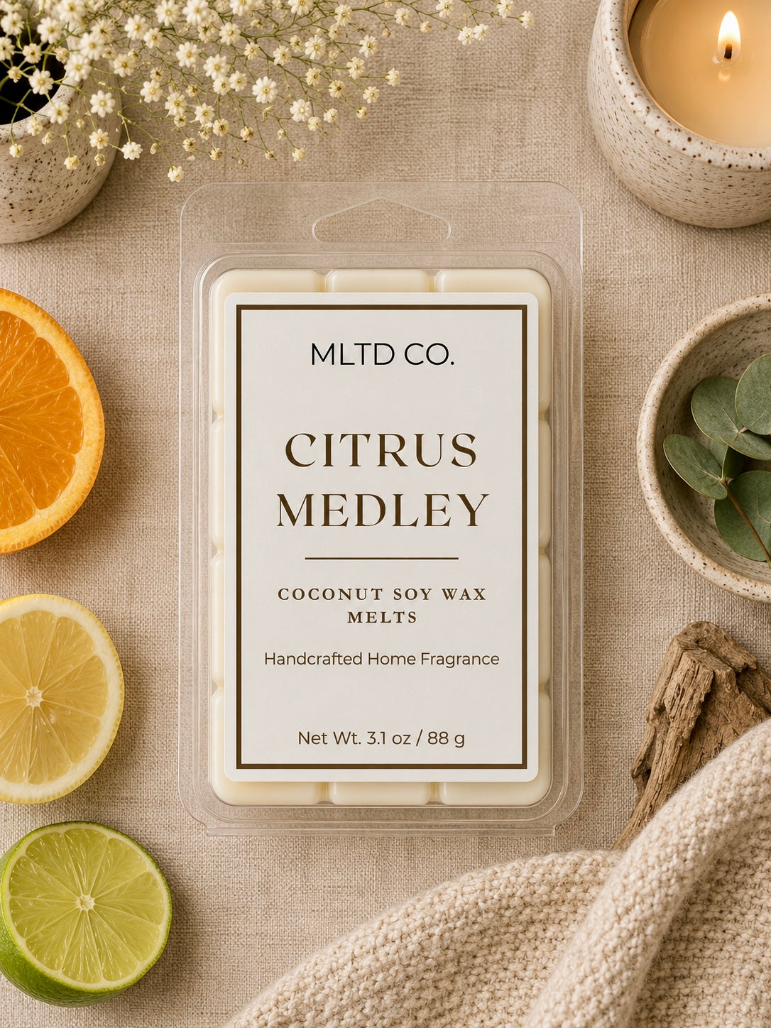 Apple Cinnamon Coconut Soy Wax Melts