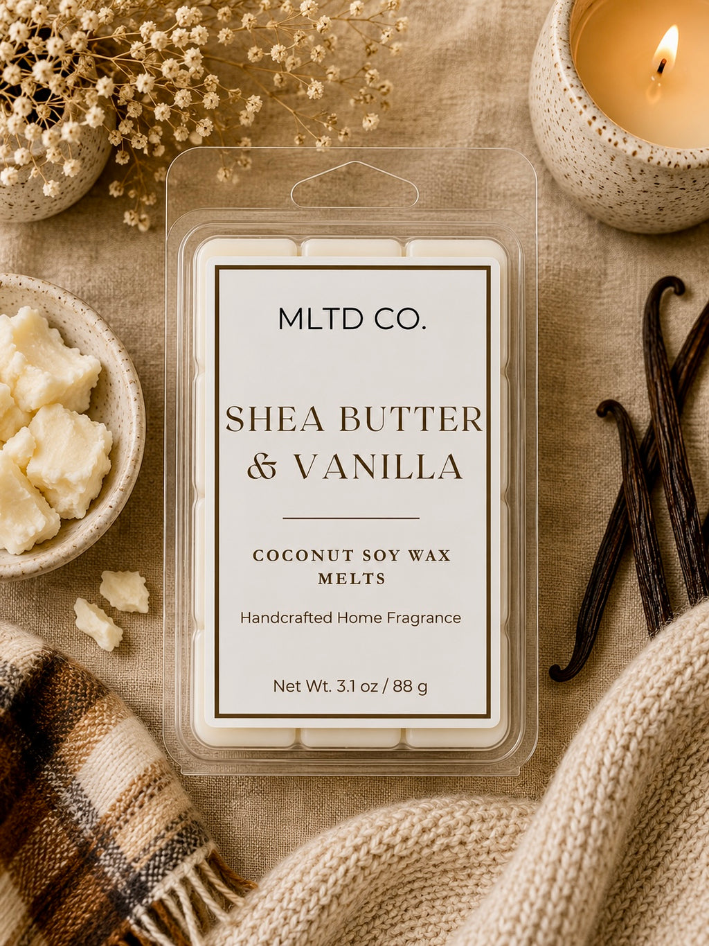Apple Cinnamon Coconut Soy Wax Melts